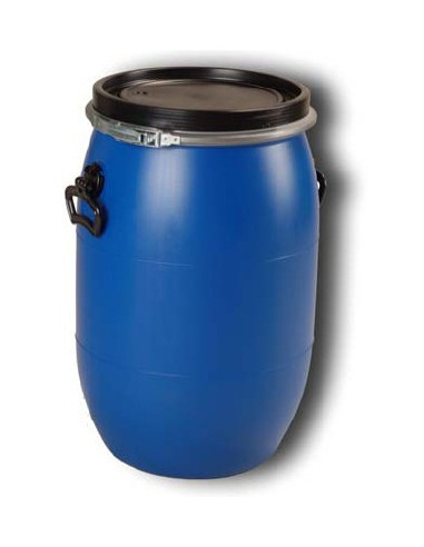 60L OSNP2 Open top drum - 2 handles - Blue - Sotralentz