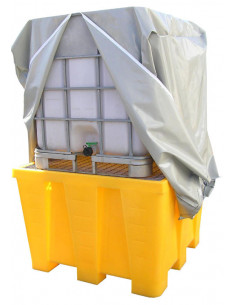 Housse de Protection pour réservoir IBC, conteneur en aluminium