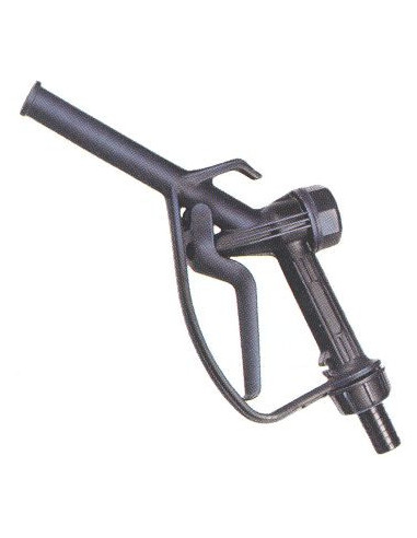 Dispensing gun PP Black Ø25 - NBR gasket