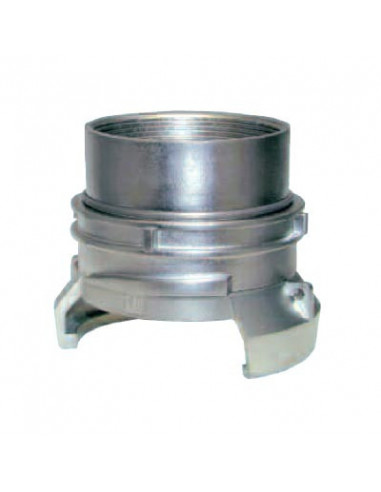 Symmetrical coupling - with locking ring - DN 20 - Female 3/4" BSP - Stainless Steel