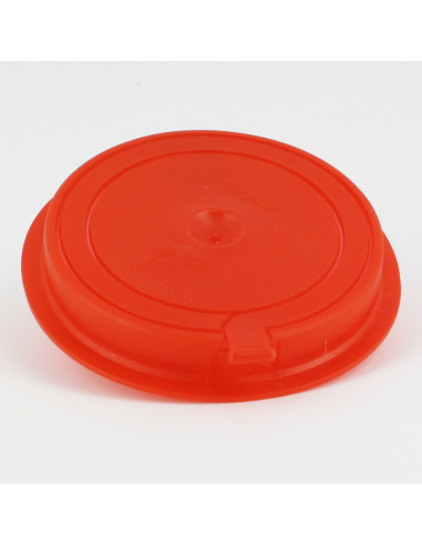 Plastic Capseals 2" red/yellow (PE) for Mauser