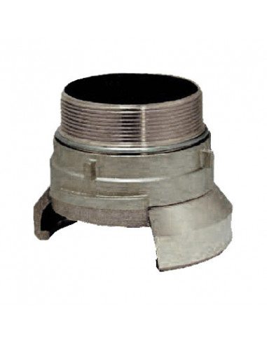 Symmetrical coupling - with locking ring - DN 100 - Male 4" BSP