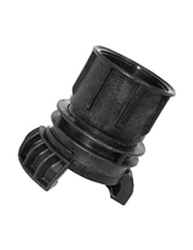 Symmetrical coupling - PP - with locking ring - DN 100 - Female  4" BSP