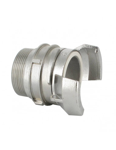 Symmetrical coupling - with locking ring - DN 50 - Male 2" BSP