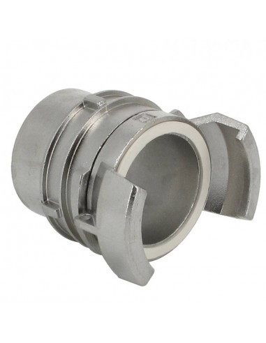 Symmetrical coupling - with locking ring - Female 2" BSP - Stainless Steel