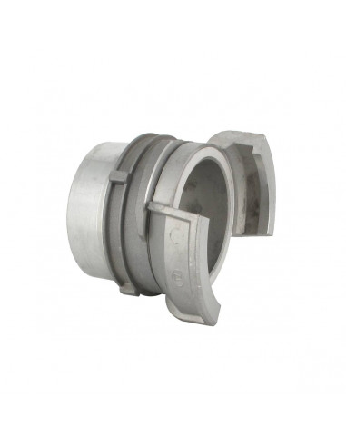 Symmetrical coupling - with locking ring - Female 3" BSP - Aluminium