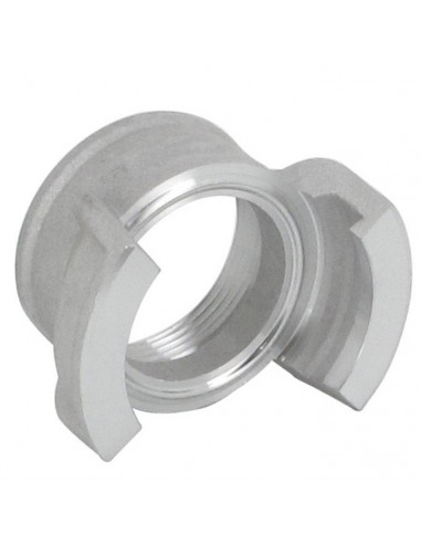 Symmetrical coupling - with locking ring - Female 1"1/2 BSP - Aluminium