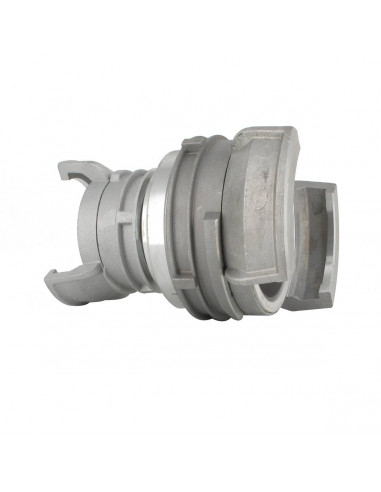 Symmetrical couplings double junction - with locking ring - Diameter 80 mm / 50 mm - Aluminium
