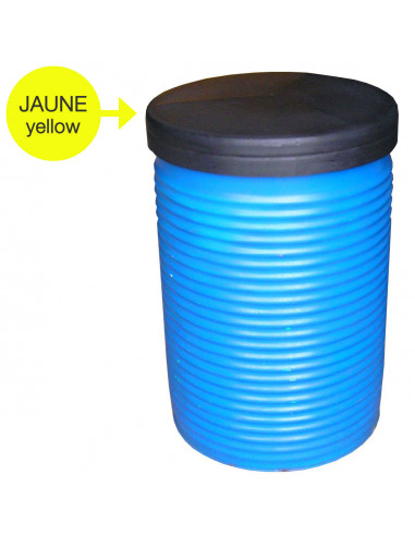 Casquette pour fût 220 L - Diamètre int. 610 mm - Jaune