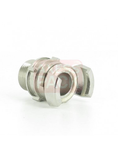 Symmetrical coupling - with locking ring - DN 20 - Male 3/4" BSP