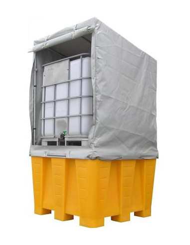 Protective Tarpaulin - 1 IBC retention tank