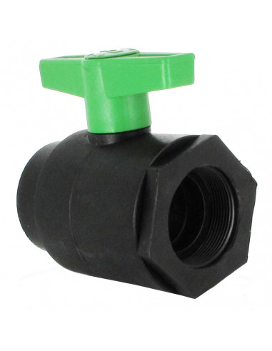 ball valve 2 ways F/F 3/4" BSP - PPG