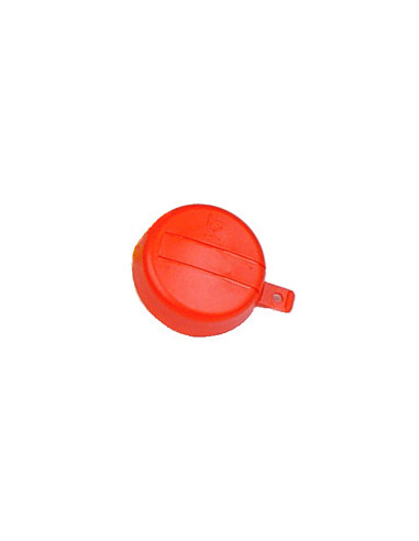 Capsule 3/4" plastique PE rouge pour bonde S23x4