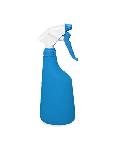 Trigger sprayer 2.2 ml NBR white/blue (Ø28/400) + bottle 630 ml blue + graduated scale