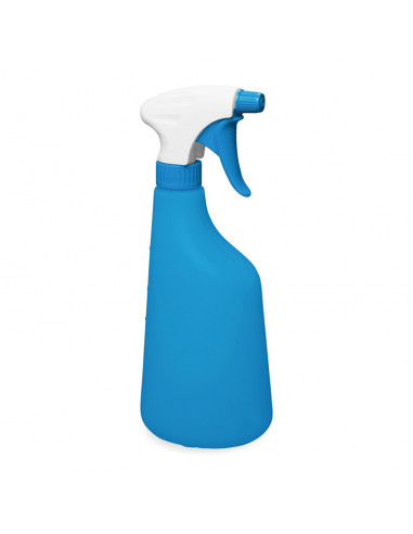 Trigger sprayer 1.3 ml - PE white/blue (Ø28/400) + bottle 630 ml blue + graduated scale