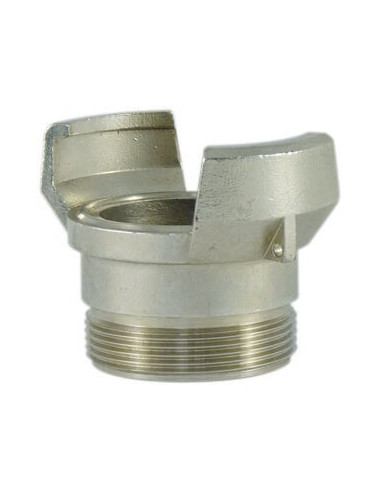 Symmetrical coupling  without locking ring - Inox - DN 40 mm - M 1"1/2 BSP