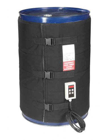 200 L metal or plastic drum Heating jacket - 1200W (0-90°C) - Intensive use