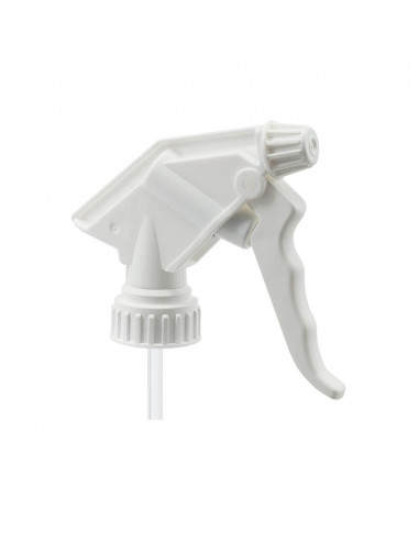 Trigger sprayer 2.2 ml - Maxi NBR - tube 20.5 cm - thread 28mm/400 (white)