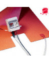 IBC flexible heater