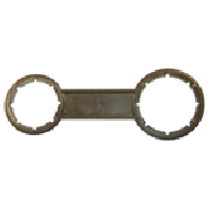 PE double wrench for cap DIN61/DIN71