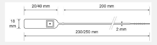 dimensions du scellé